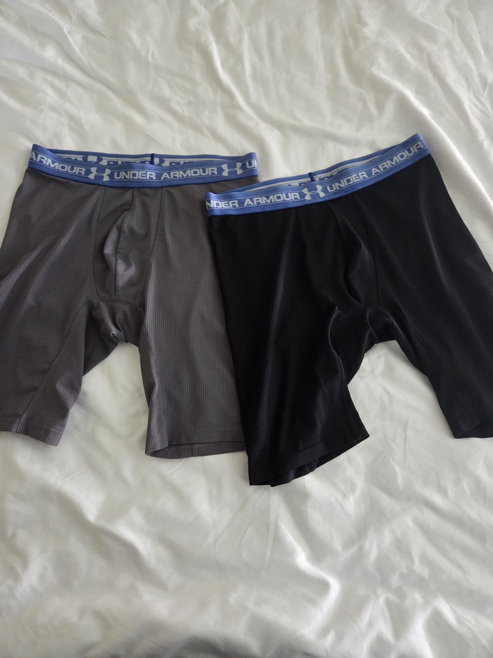 Under Armour Men’s Boxer Briefs 2-Pack - Black & Gray